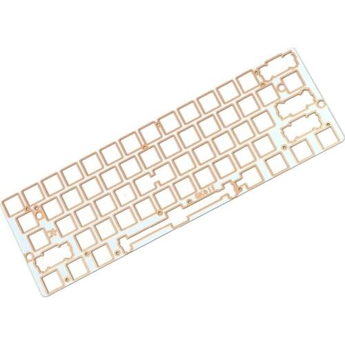 GK64 GK61 XD64 YD60MQ DZ60 Glass Fiber Plate For GK61X GK61XS GK64X GK64XS Cherry MX Mechanical Keyboard DIY