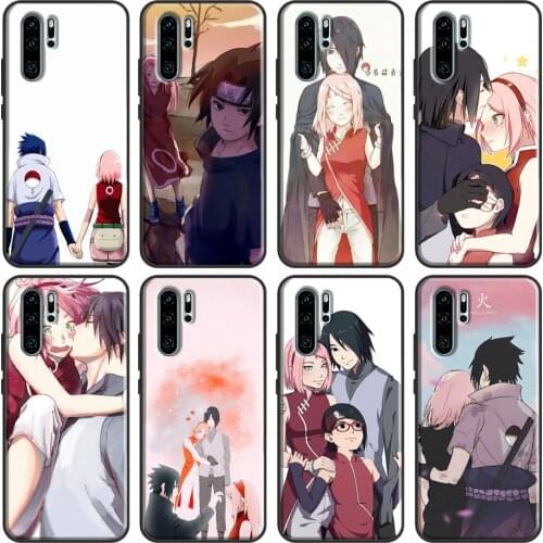 S-Sasuke Haruno Sakura anime Case For Huawei P Smart 2019 Z Nova 5T P40 P20 P30 Pro Mate 20 Lite Honor 10i 8X 9X Cover