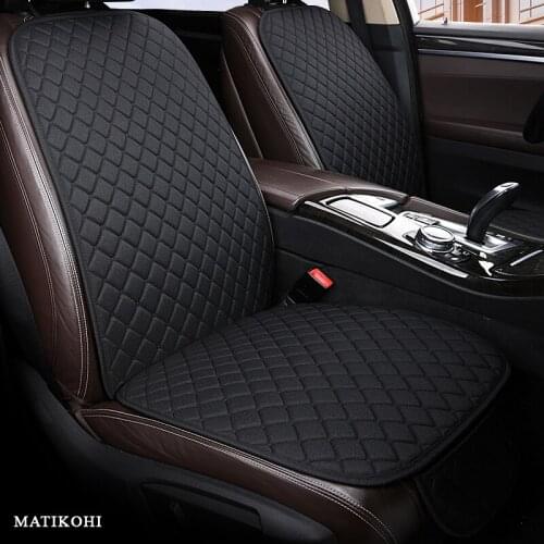 MATIKOHI flax car seat covers For renault captur duster logan fluence 2013 kadjar megane laguna auto accessories seat covers