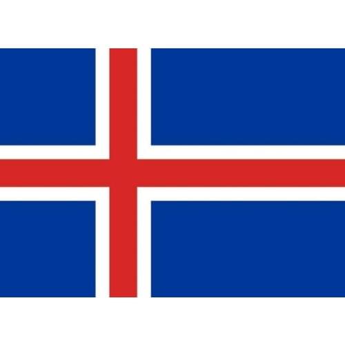 Iceland Flag Activity Decorative Banner 90x150cm
