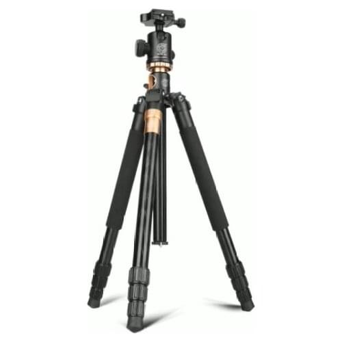 Q999h Horizontal Cantilever Gimbal Tripod Mount L Type Bracket with Tripod Ball-Head