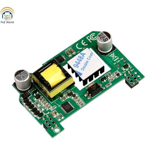 Active Pi hat Isolated 802.3af 10 watt PoE Hat board for Raspberry Pi and GPIO Pi3B+ Pi4 1000mbps data speed