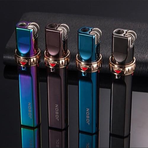 Classic Windproof Torch Lighter Metal Kitchen BBQ Cigar Spray Gun Jet Gas Cigar Outdoor Lighter Turbo Gadgets Smoker Lady Gift