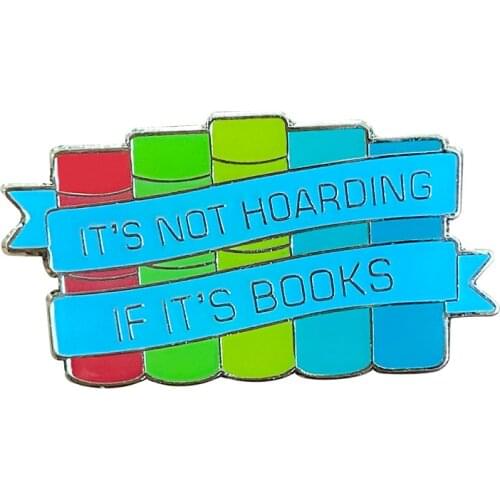 Book Nerd Pin Brooch Girl Gifts