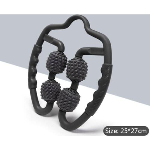 Massage Roller Ring Massage Muscle Suitable for Arms Legs and Neck Muscle Relaxer Fitness Yoga Pilates Exercise Stovepipe XE