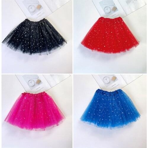 Fashion Ballet Baby Girls Tutu Skirt Kids Pettiskirts Tutus Summer Skirts For Girls Dance Party Ball Petticoat Costume0-5yrs