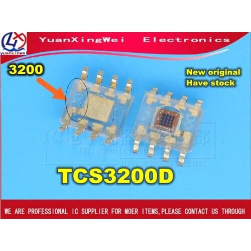 New original ! Free Shipping 10PCS TCS3200 TCS3200D SOP8
