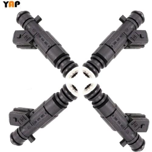 NEW FUEL INJECTOR (4) FOR FIT CITROEN Fukang Elysee 1.4L L4 0280155843 DC0141680 1998-2014