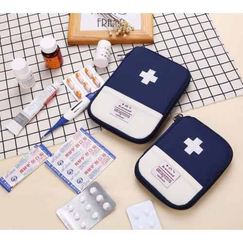 Portable First Aid Medical Kits Travel Outdoor Camping Useful Mini Medicine Storage Bag Camping Emergency Pill Case Survival Bag