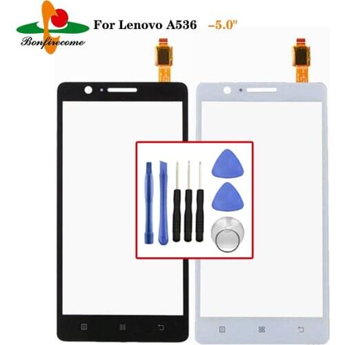 For Lenovo A536 Touch Panel Touch Screen Digitizer Front Glass Sensor For Lenovo A 536 Touchscreen