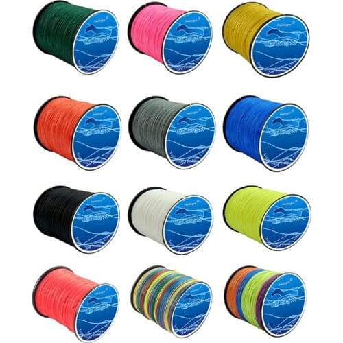 Super Strong Fishing Line Braided 300m PE Multifilament Braided Fish Line 4 Strands 8lb to 80lb fishing Rope Cord fishing tackle