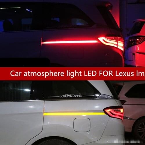 Car atmosphere light LED FOR Lexus lm track light LM300h turn signal LED tail decoration light modification