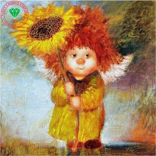 3d diamond painting needlework full drill diamond mosaic diamond embroidery Cartoon cross stitch Mosaic for children embroidery