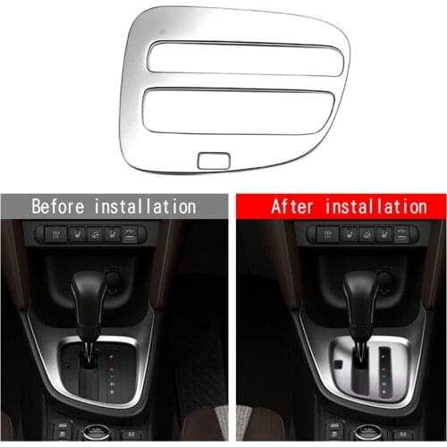 ABS Car Central Gear Shift Knob Panel Frame Cover Trim For Toyota YARIS / YARIS CROSS 2020 2021 RHD