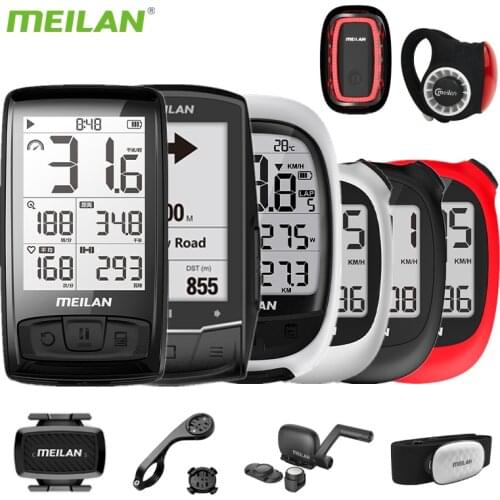 MEILAN All series Wireless Bike Computer and Accessories Speedometer Odometer Rear Warning Taillight Bicycle Bell for Bikers