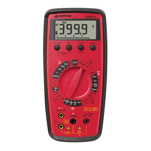 Amprobe 33XR-A Digital Multimeter with Temperature