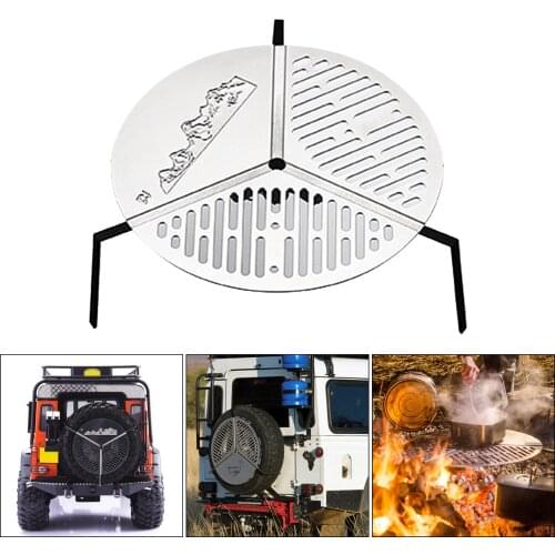 RC Car Spare Tire Mount Holder Support for TRX4 TRX6 RC Car Vehicle Model Modified Replacement Accessories