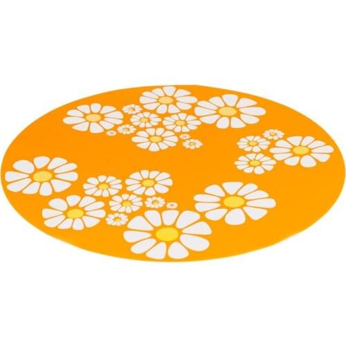 Pet water dispenser silicone pet mat splash - proof spill - proof non-slip pet mat