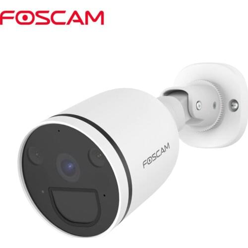 Foscam S41 4MP 2.4GHz 5GHz Dual Band WIFI Spotlight Camera Two-Way Audio Color Night Vision External Card Slot Outdoor IP66