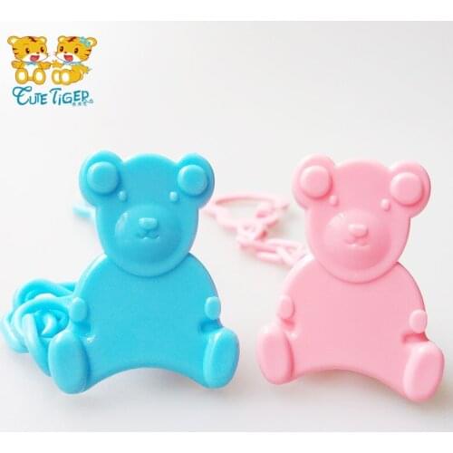 Hot Sale Baby Infant Dummy Cartoon Lovely Pacifier Soother Chain Clips Holder Toddler Toy Gifts
