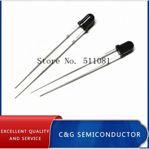 100pcs 3mm 940NM Infrared Receiver Diode IR LED