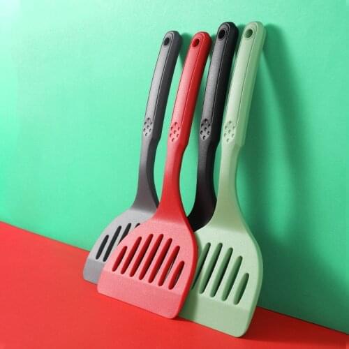 Kitchen Silicone Turners Non-stick Cooking Tools Spatula Cookware Utensils Tools For Pancakes Frying Pan Scoop Fried Shovel