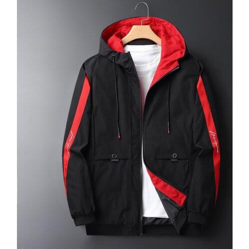 2021 Jacket Mens Winter Coat New Spring And Autumn Leisure Slim Handsome Student Overalls Sport Fashion The Price Of