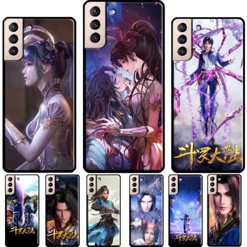 Douluo Continent Anime Tang San Soft Case For Samsung Galaxy S21 Ultra Note 20 10 9 S8 S9 S10 Plus S20 FE Phone Cover