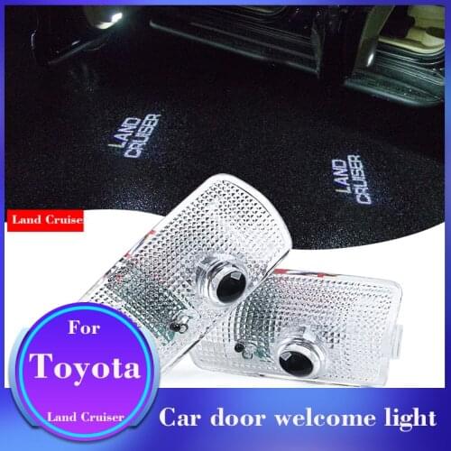 For Toyota Land Cruiser Welcome Light Prado Car Door Welcome Light Lexus LX570/GX460 Welcome Light Modification Accessories