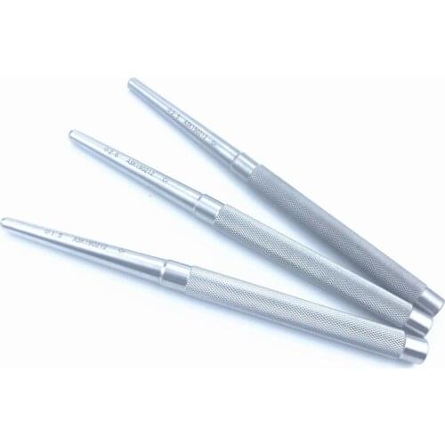 3pcs/set Kirschner wire punch Pin punch Veterinary orthopedics Instruments