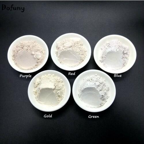 Mermaid Powder for Nail Glitter Eyeshadow Paint Soap Dye Soap Pigment Pearlescent Pigment Mica Powder 100g