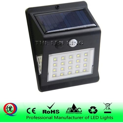 1-4pcs Super Bright Solar Lights 30 LED Solar Power Outdoor Motion Sensor Light,LED on Both Side Waterproof for Deck,Yard,Garden