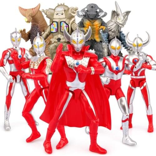 Ultraman Taro Tyrant King Joe Antlar Gomora With Sound module Action Figures PVC Doll Collection Model Childrens Toys Gifts