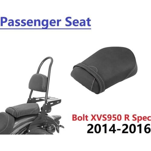 Motorcycle Rear Passenger Pillion Seat for Yamaha Bolt XVS950 R Spec 2014-2016