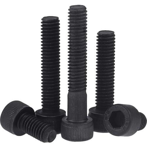 10PCS M2x3-35 4 5 10 20 30 DIN912 Grade 12.9 Allen Socket Head Screw Hexagon Socket Head Cap Screws Hex Socket Screw M2*3 M2*10