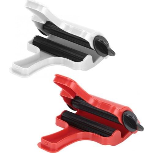 2pcs Plastic Salon Hair Dye Tube Squeezer Hair Color Cream Squeezer Household Toothpaste Squeezer Tool