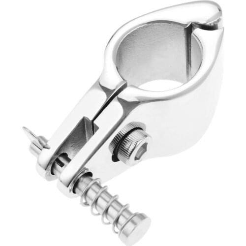 7/8 Inch 22mm Jaw Slide Hinged Bimini Top Fitting Stainless Steel Marine Awning Hardware Fitting Rowing Boats Marine Hardware