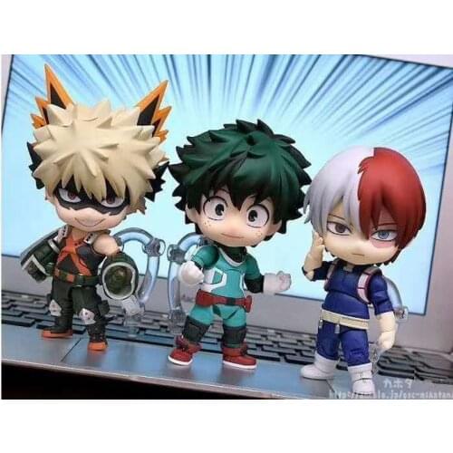 Anime My Hero Academia 705 bakugou katsuki & 686 MIDORIYA IZUKU Todoroki Shouto action fiugre collection model toys