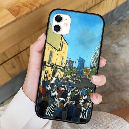 Toon Army, Newcastle United Phone Case For iPhone 11 Pro X XR XS Max 6 7 8 plus Samsung S8 S9 S10 S20 A10 A50