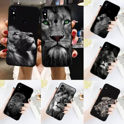 Animals The Lion Phone Case For Xiaomi Redmi Note 4 4x 5 6 7 8 pro S2 PLUS 6A PRO