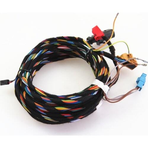 FHAWKEYEQ 8 radar OPS Switch Front Buzzer Speaker Body line Cable Harness Connector For VW Polo Golf Jetta 5 Touran Tiguan Caddy