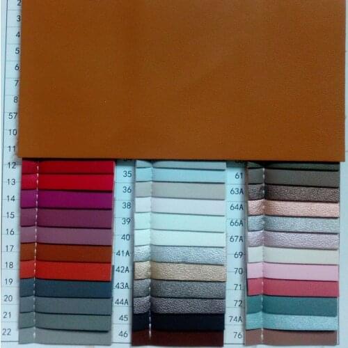 0.8mm Classic calf grain Imitation leather fabric very soft for coat, garment, clothes, sofa, handbag Artificial leather