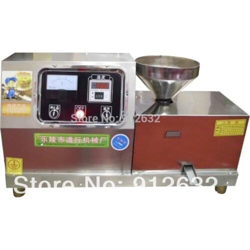 Commercial coconut oil presser, All Stainless Steel Electric Cold-hot rolled oil presser machine to sale