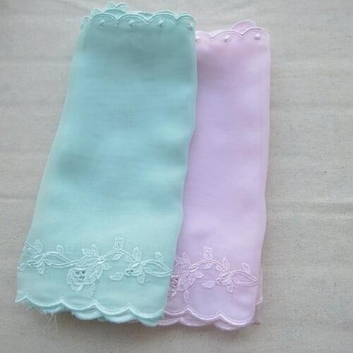 2018 hot sale Chiffon embroidery lace Clothing lace accessories