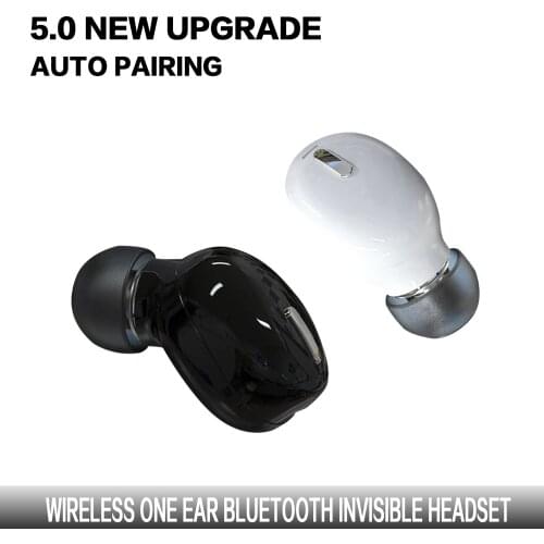 New Mini In-Ear 5.0 Bluetooth Earphones Wireless Headset With Mic Sports Earbuds Handsfree Stereo Sound Earphone for all phones