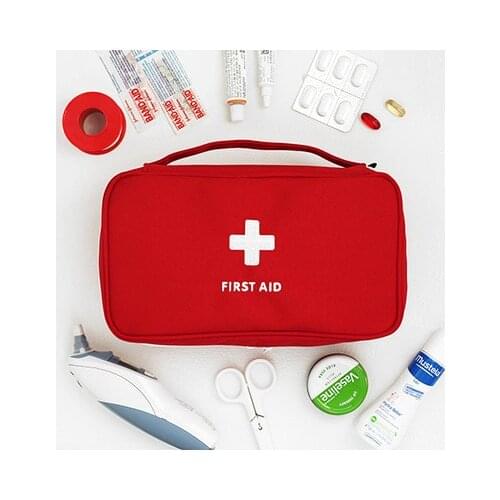 New Portable First Aid Kit For Medicines Outdoor Camping Medical Bag Survival Handbag Emergency Kits Travel Sets