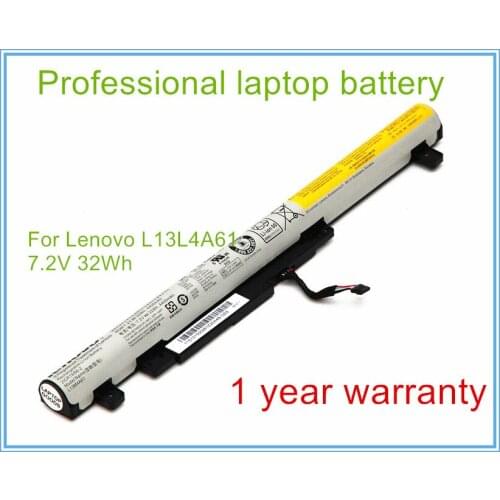 Original quality L13M4E61 battery for 2 14 15 laptop L13S4A61 L13L4E61 L13L4A61 7.44V 41.6WH