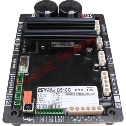 ORIGINAL Large Verity PMG Excitation Alternators Digital AVR D510C