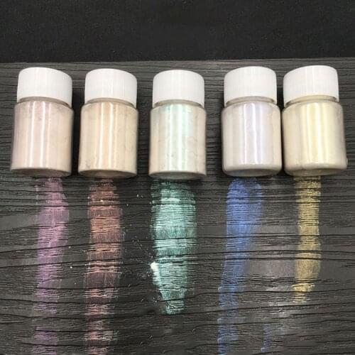 DIY Crafts Jewelry Making Pearlescent Powder Crystal Epoxy Pigment Filling Color Magic Bright Glitter