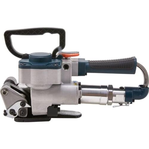 Pneumatic Baler Automatic Portable Plastic Strapping Machine Free Button Manual Hot Melt PET / PP Packaging Tying Machine B19